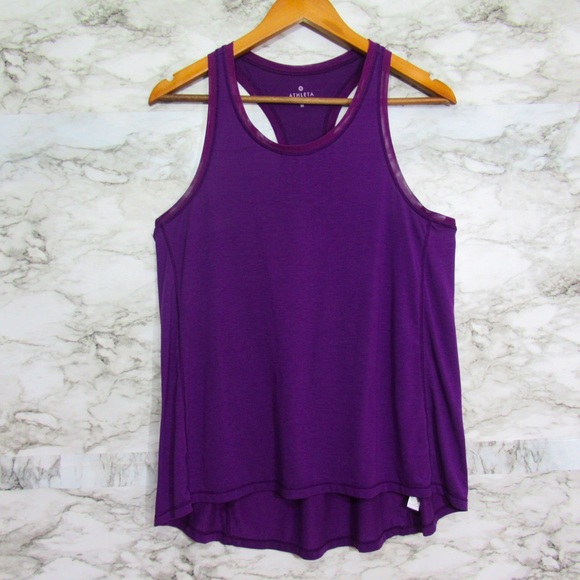 Athleta Tops - Athleta Purple Racerback Tank Top Size Medium
